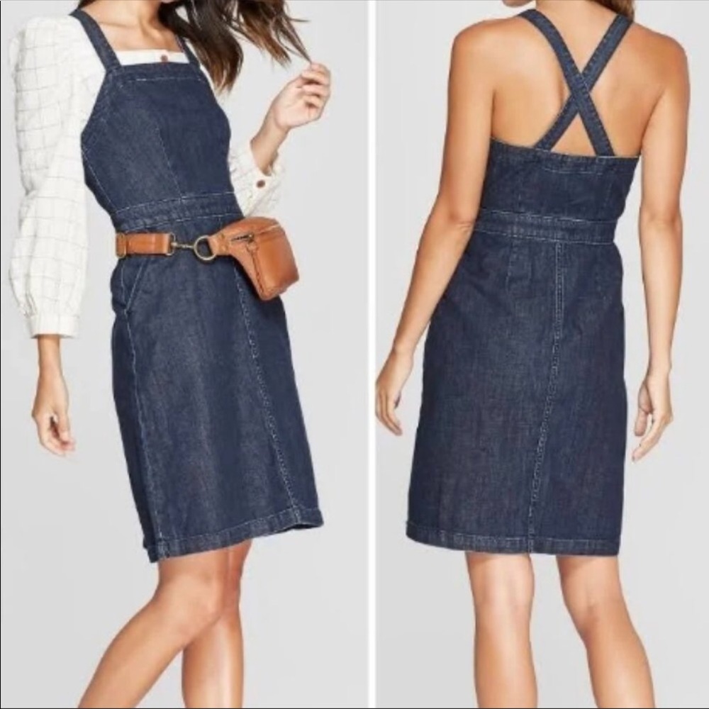 Jean Jumper Dress